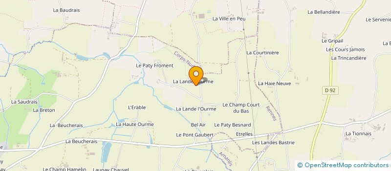 localisation de l'entreprise ARCHIBOT01 à BRIE