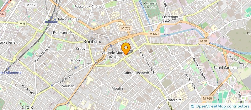 localisation de l'entreprise ARCHICLEAN  ROUBAIX