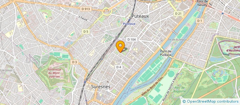 localisation de l'entreprise ARCHICO à SURESNES