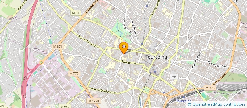 localisation de l'entreprise ARCHICONCEPT  TOURCOING