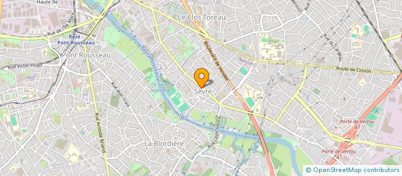 localisation de l'entreprise ARCHIDEE à NANTES