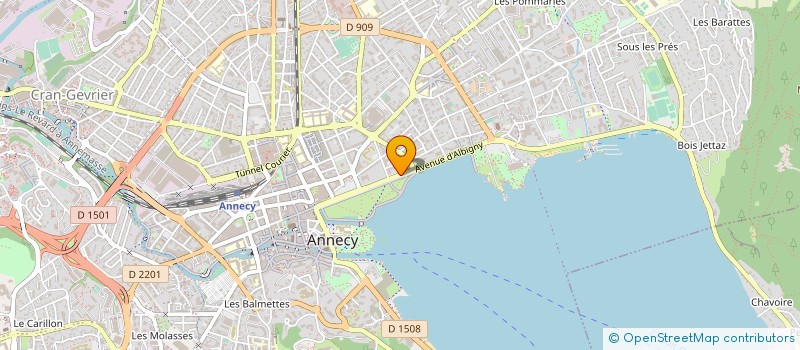 localisation de l'entreprise ARCHIDOERS à ANNECY