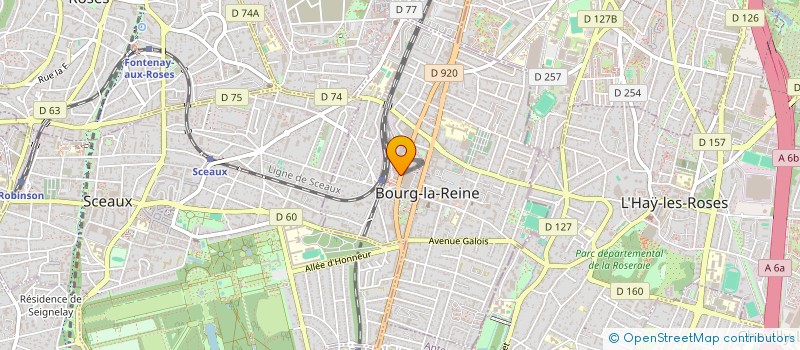 localisation de l'entreprise ARCHIE à BOURG-LA-REINE