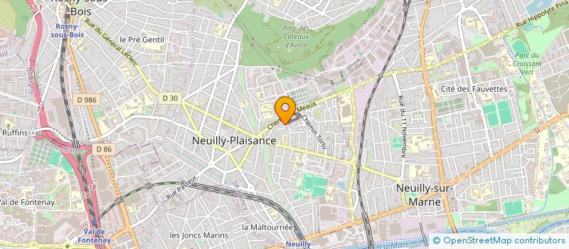localisation de l'entreprise ARCHIE RENOV à NEUILLY-PLAISANCE