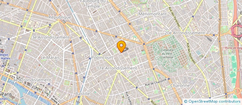 localisation de l'entreprise ARCHIEE  PARIS