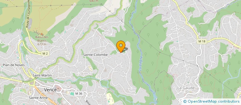 localisation de l'entreprise ARCHIEVENT à VENCE