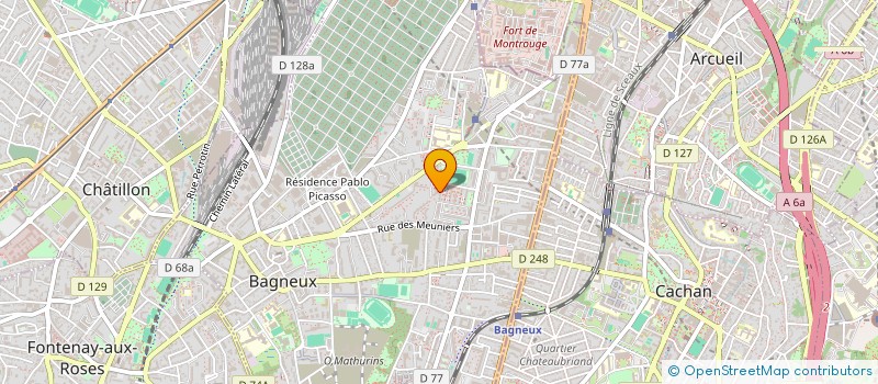 localisation de l'entreprise ARCHIEXPERT à BAGNEUX