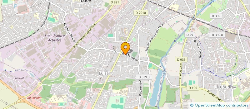 localisation de l'entreprise ARCHIGONE à LUISANT