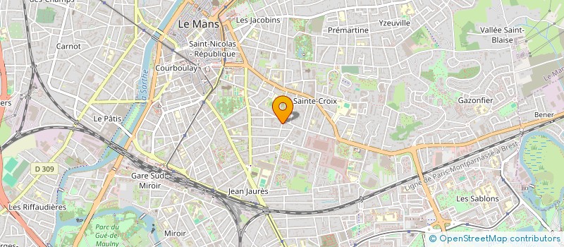 localisation de l'entreprise ARCHIGREEN  LE MANS