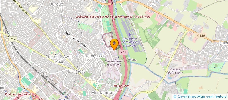 localisation de l'entreprise ARCHIGRIFF à TOULOUSE
