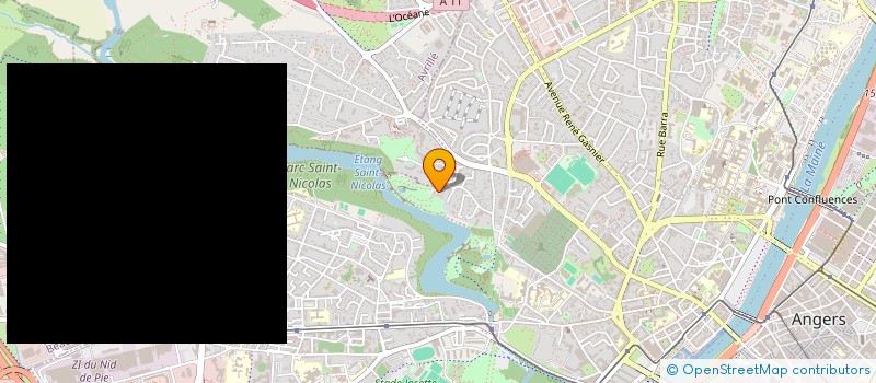 localisation de l'entreprise ARCHIKAMP à ANGERS
