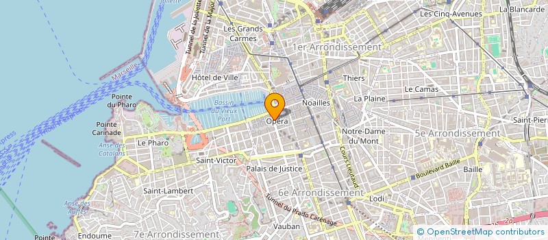localisation de l'entreprise ARCHILES à MARSEILLE