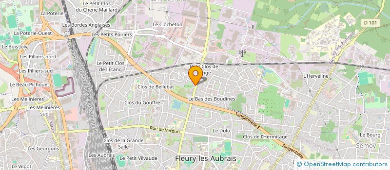 localisation de l'entreprise ARCHILOGI à FLEURY-LES-AUBRAIS