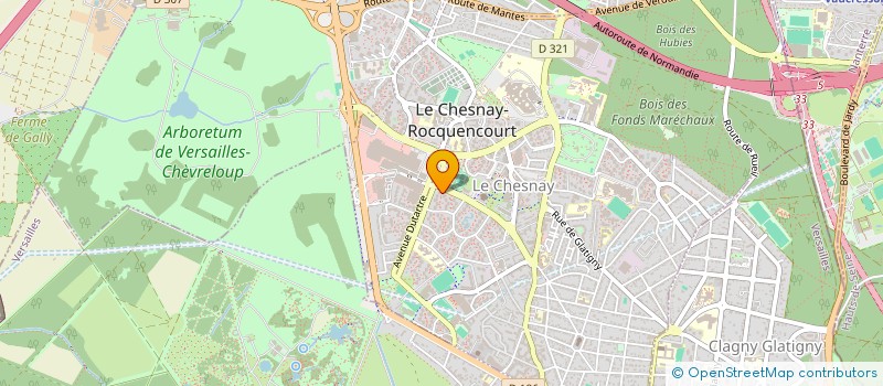 localisation de l'entreprise ARCHIMACH  LE CHESNAY-ROCQUENCOURT