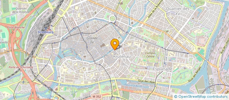 localisation de l'entreprise ARCHIMADE à STRASBOURG