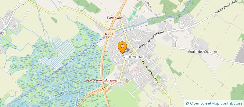 localisation de l'entreprise ARCHIMADE à SAINT-AGNANT