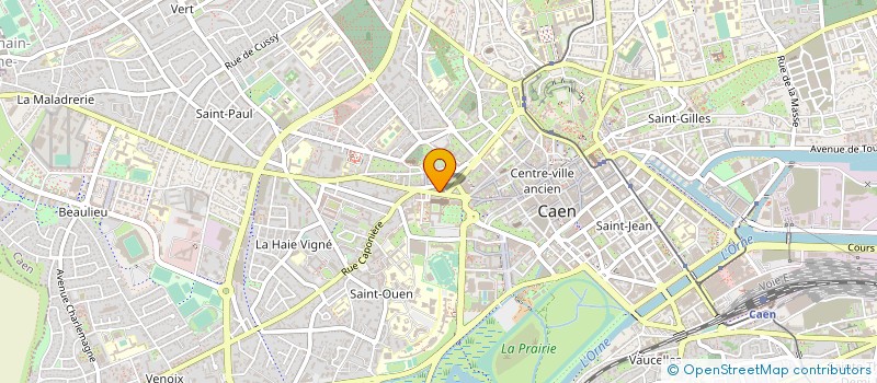 localisation de l'entreprise ARCHIMAGIRUS à CAEN