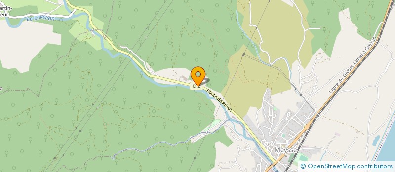 localisation de l'entreprise ARCHIMBAUD LOC 07  MEYSSE