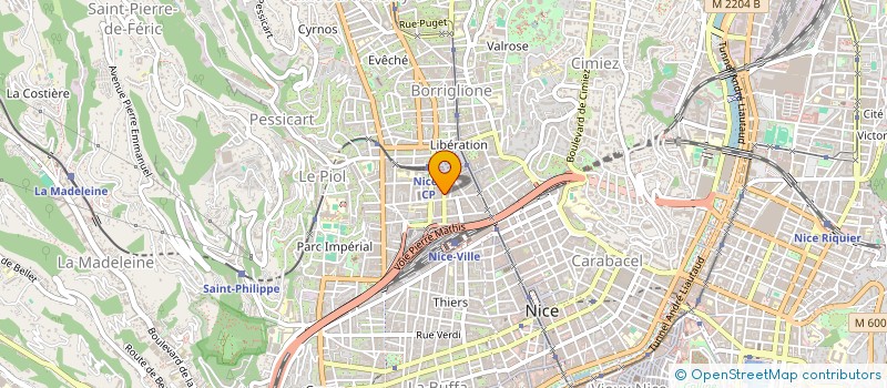 localisation de l'entreprise ARCHIMEDAZUR  NICE