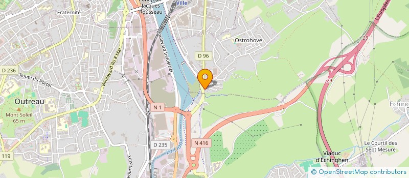 localisation de l'entreprise ARCHIMEDE à SAINT-MARTIN-BOULOGNE