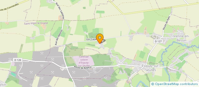 localisation de l'entreprise ARCHIMEDE  VIENNE-EN-BESSIN