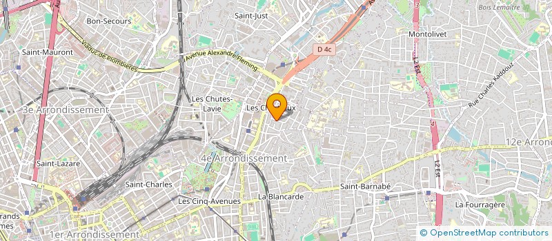 localisation de l'entreprise ARCHIMEDE à MARSEILLE