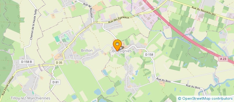 localisation de l'entreprise ARCHIMEDE à BOUSIGNIES