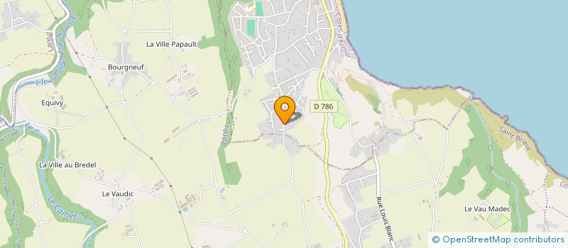 localisation de l'entreprise ARCHIMEDE  BINIC-ETABLES-SUR-MER