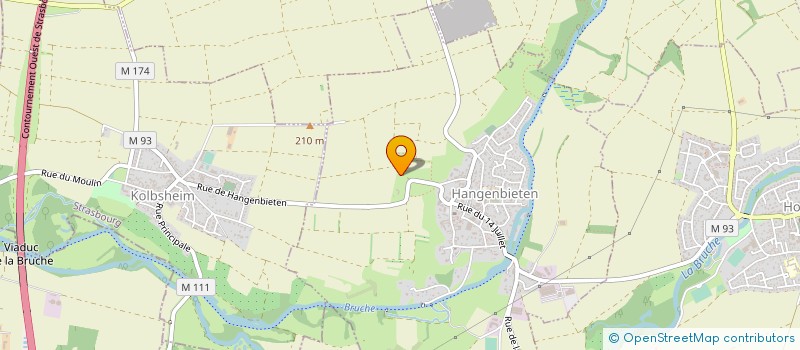 localisation de l'entreprise ARCHIMEDE  HANGENBIETEN