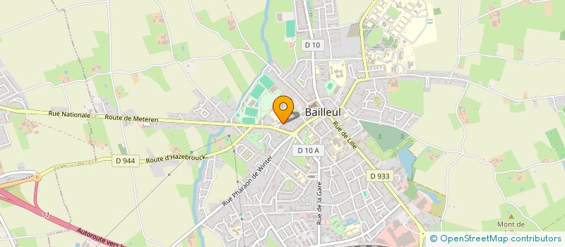 localisation de l'entreprise ARCHIMEDE à BAILLEUL