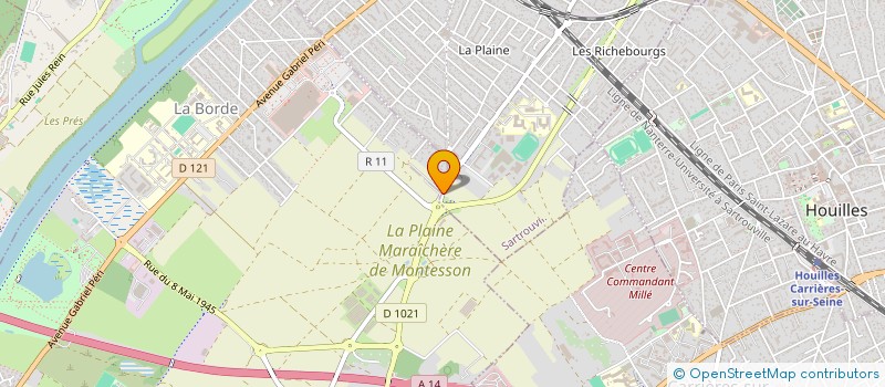 localisation de l'entreprise ARCHIMEDE...FORMATION à MONTESSON