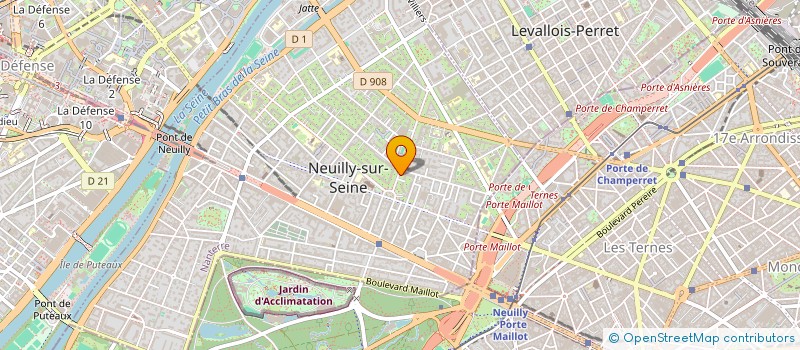 localisation de l'entreprise ARCHIMEDE INTERNATIONAL à NEUILLY-SUR-SEINE