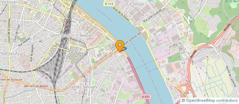 localisation de l'entreprise ARCHIMEDIA à BEGLES