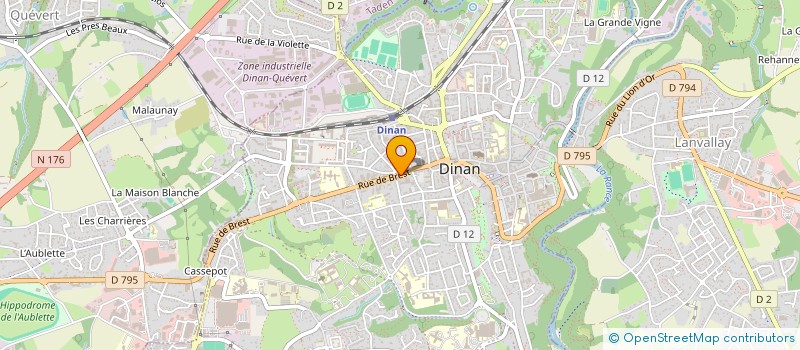 localisation de l'entreprise ARCHIMEID INGENIERIE  DINAN