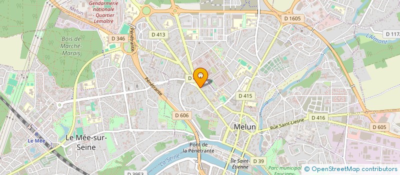 localisation de l'entreprise ARCHIMELUN à MELUN