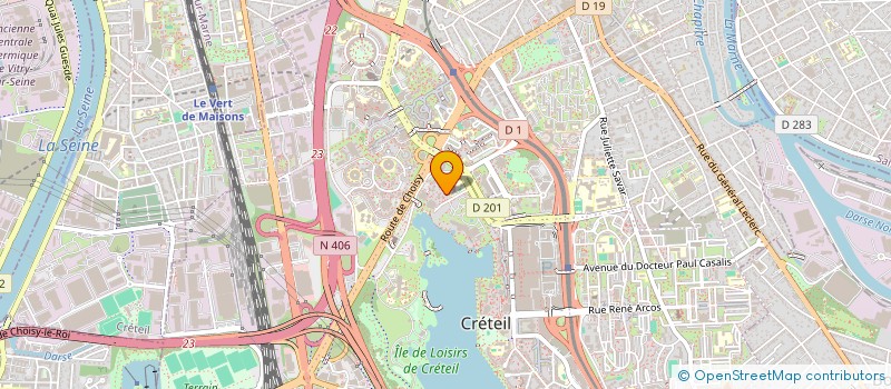 localisation de l'entreprise ARCHIMINI à CRETEIL
