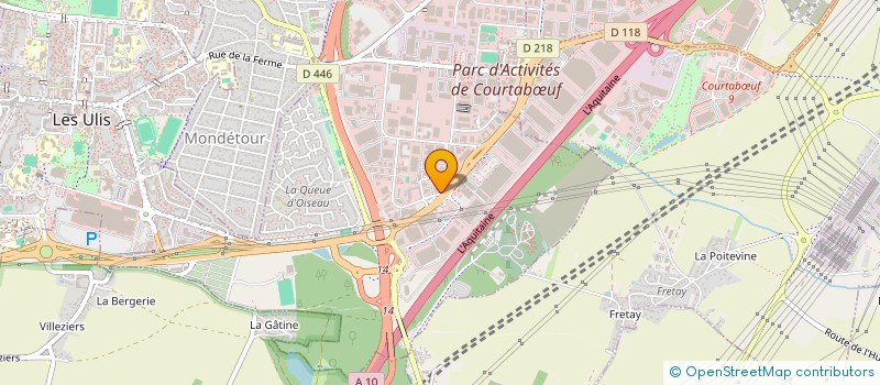 localisation de l'entreprise ARCHIMMED à LES ULIS