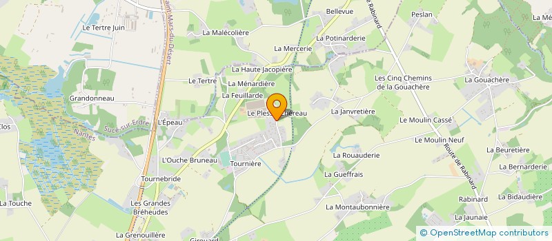 localisation de l'entreprise ARCHIMMO à CARQUEFOU
