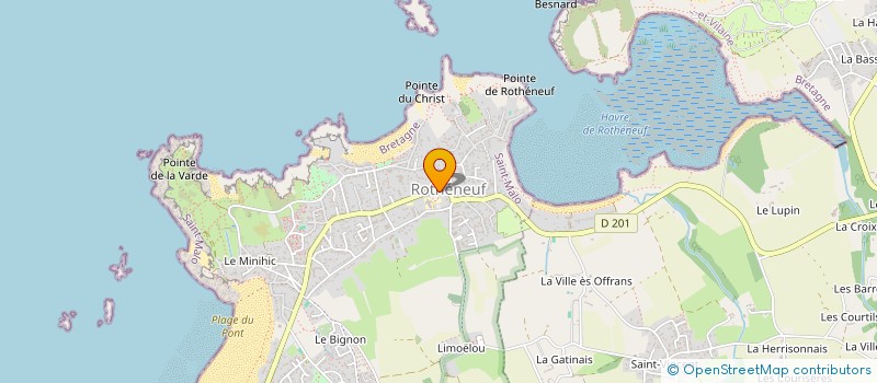 localisation de l'entreprise ARCHINOVA  SAINT-MALO