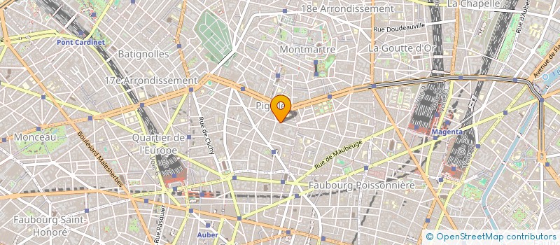 localisation de l'entreprise ARCHIPAR  PARIS