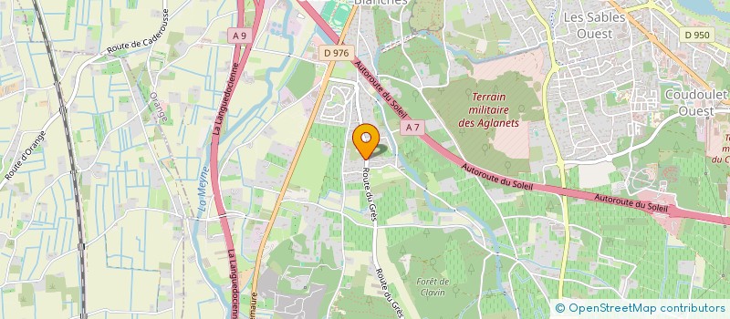 localisation de l'entreprise ARCHIPAUL  ORANGE