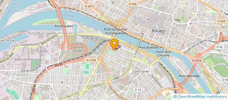 localisation de l'entreprise ARCHIPEL à ROUEN