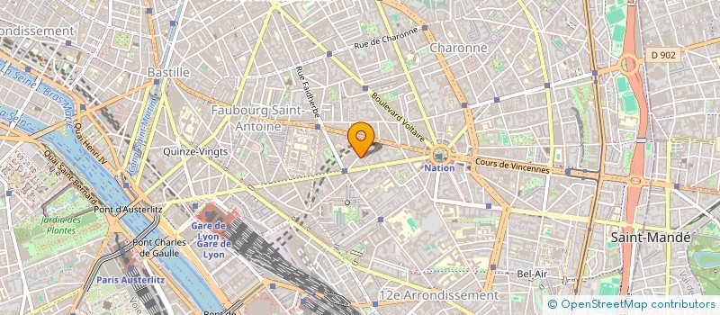 localisation de l'entreprise ARCHIPEL  PARIS