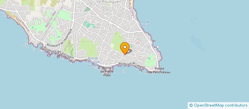 localisation de l'entreprise ARCHIPEL  LE POULIGUEN