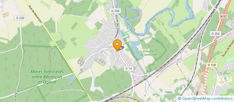 localisation de l'entreprise ARCHIPEL  GENEUILLE