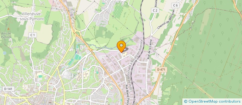 localisation de l'entreprise ARCHIPEL à LONS-LE-SAUNIER