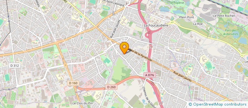 localisation de l'entreprise ARCHIPEL à LES PONTS-DE-CE