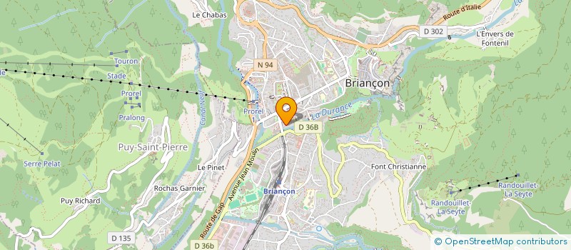 localisation de l'entreprise ARCHIPEL à BRIANCON