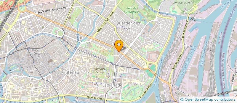 localisation de l'entreprise ARCHIPEL à STRASBOURG