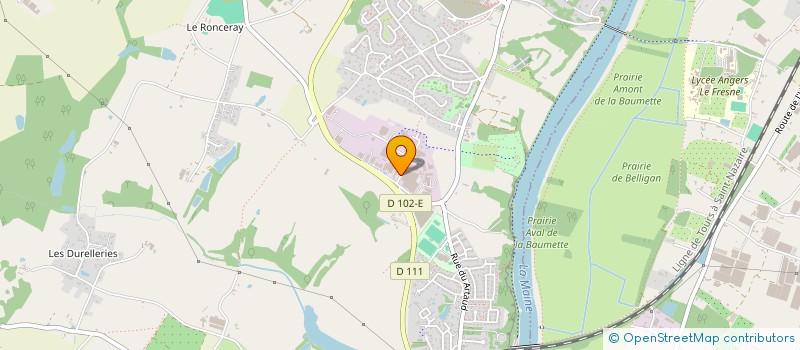 localisation de l'entreprise ARCHIPEL BLACK PEARLS  BOUCHEMAINE